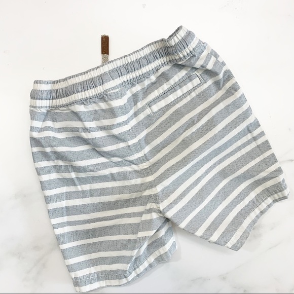 Blue and white striped shorts - Picture 2 of 3